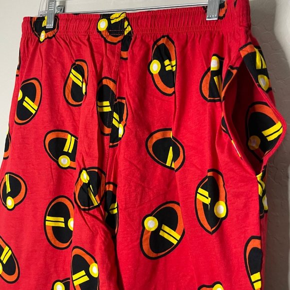 NEW Men's Large Sleep Pants Incredibles2 100% Cotton Mr. Incredible Father's Day - Picture 4 of 6